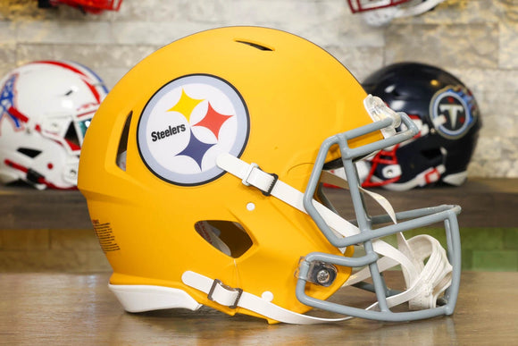 Pittsburgh Steelers Riddell Speed Authentic Helmet - 1933 Throwback Alternate