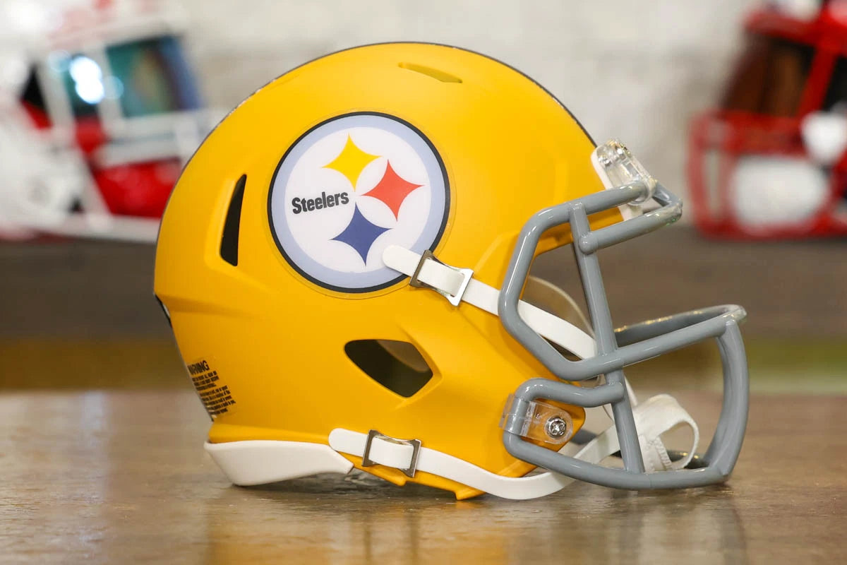 Pittsburgh Steelers Riddell Speed Mini Helmet - 1933 Throwback Alternate