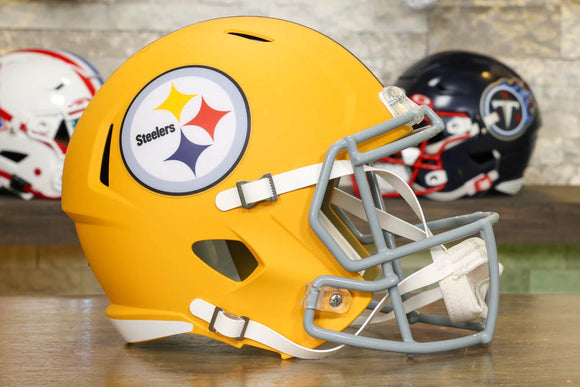 Pittsburgh Steelers Riddell Speed Display Helmet - 1933 Throwback Alternate