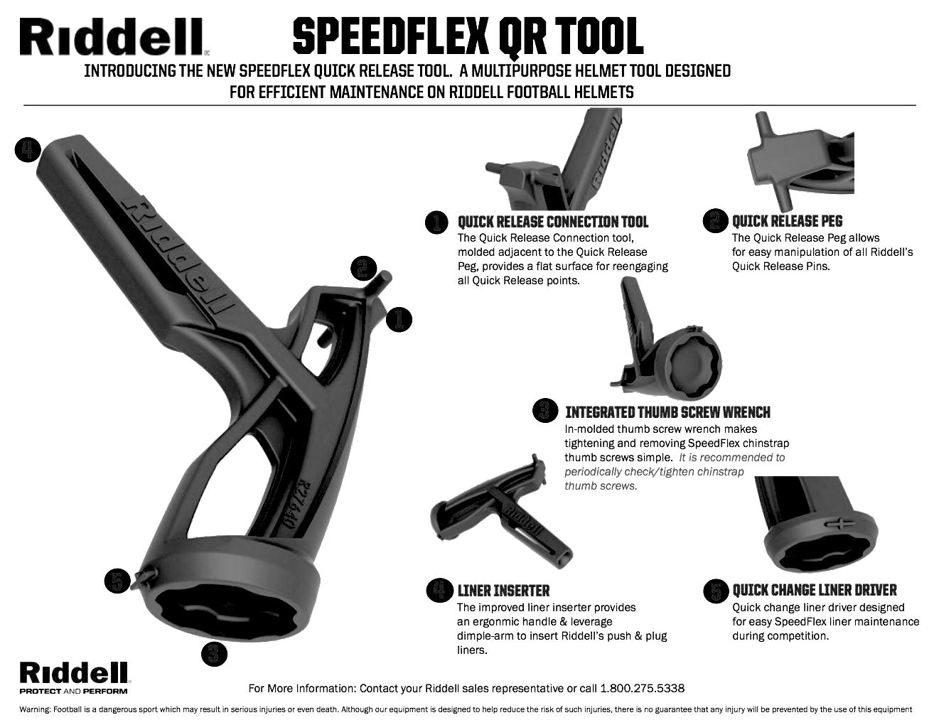 Riddell Repair Kit Elite – Green Gridiron, Inc