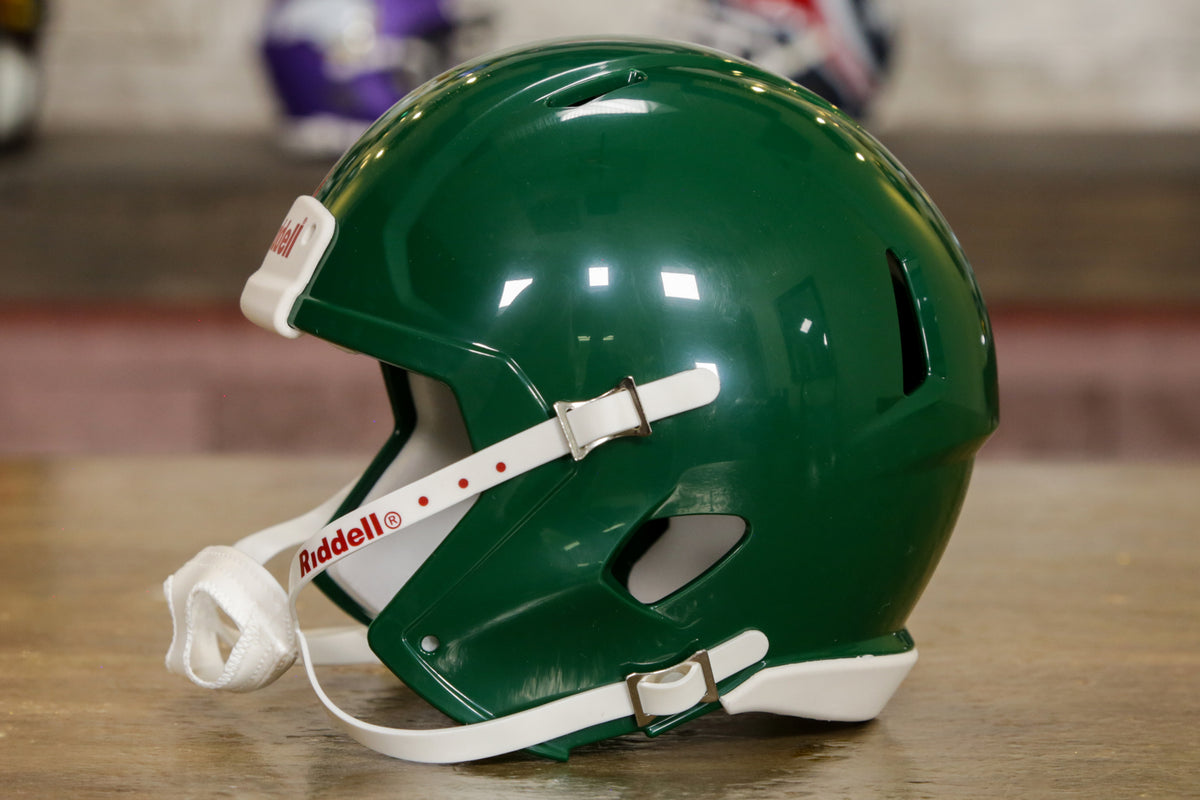 Riddell Speed Blank Mini Helmet Shell - Kelly Green – Green Gridiron, Inc.
