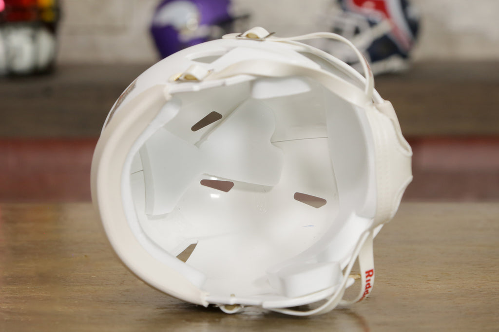 blank white football helmet rev pro Riddell Speed Blank Mini Helmet Shell