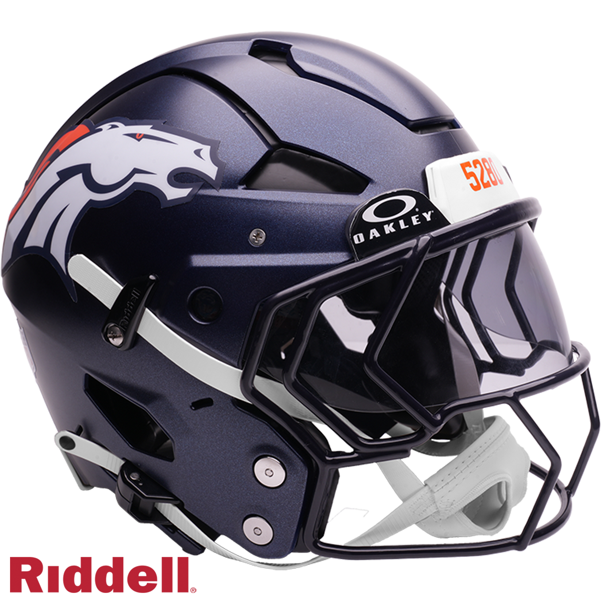 Denver Broncos Riddell Axiom Authentic Helmet