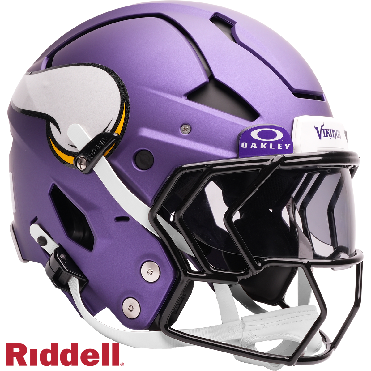 Minnesota Vikings Riddell Axiom Authentic Helmet | Green Gridiron