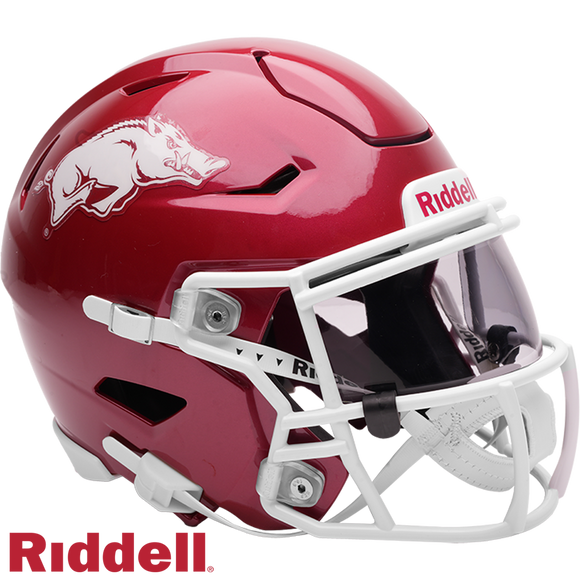 Arkansas Razorbacks Riddell SpeedFlex Mid-Size Helmet – Green Gridiron, Inc