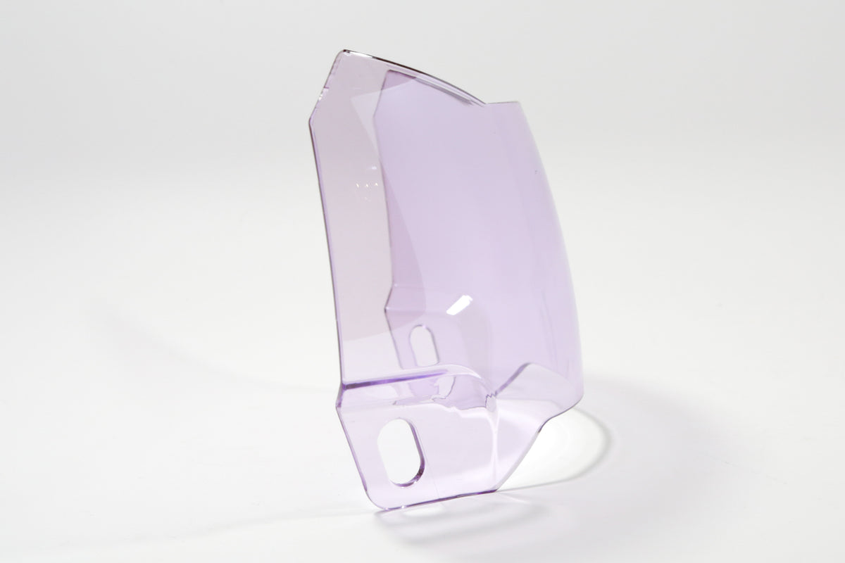 SHOC Zero G Plus Visor, Clear Mirror Specrtum Scratch & Dent Green