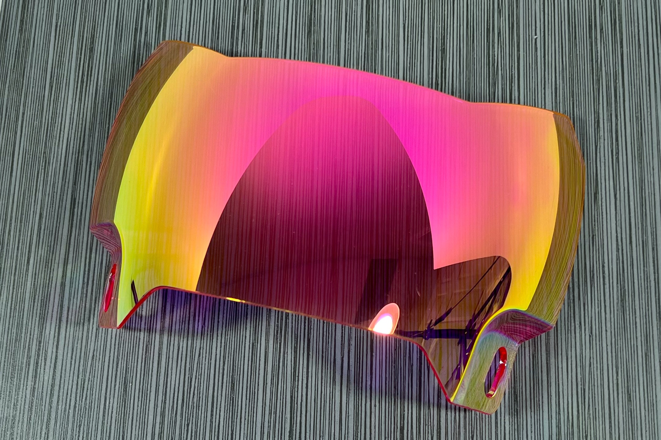 SHOC Zero G Plus Visor - Pink Mirror – Green Gridiron, Inc.