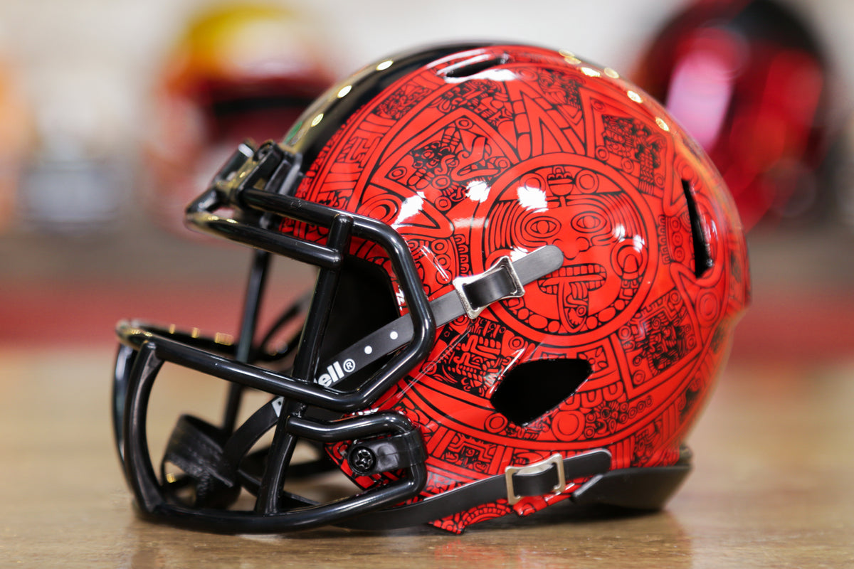 Riddell Arizona State Sun Devils Speed Mini Helmet - NCAA Satin Black, New