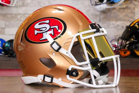 San Francisco 49ers Riddell Authentic Helmet - GG Edition 04632