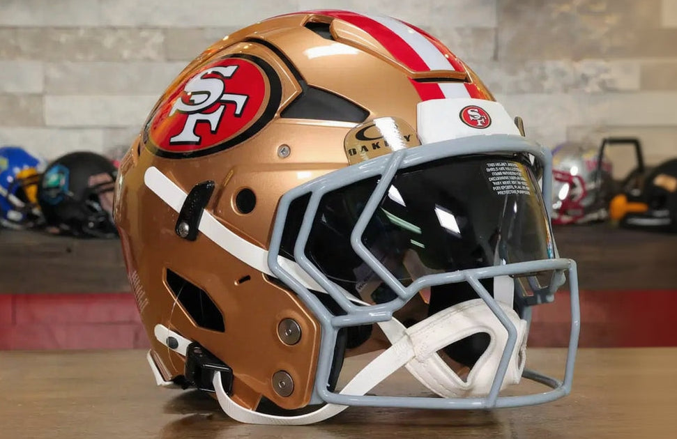 San Francisco 49ers Riddell Axiom Authentic Helmet | Green