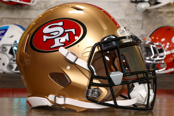 San Francisco 49ers Riddell Speed Authentic Helmet - GG Edition