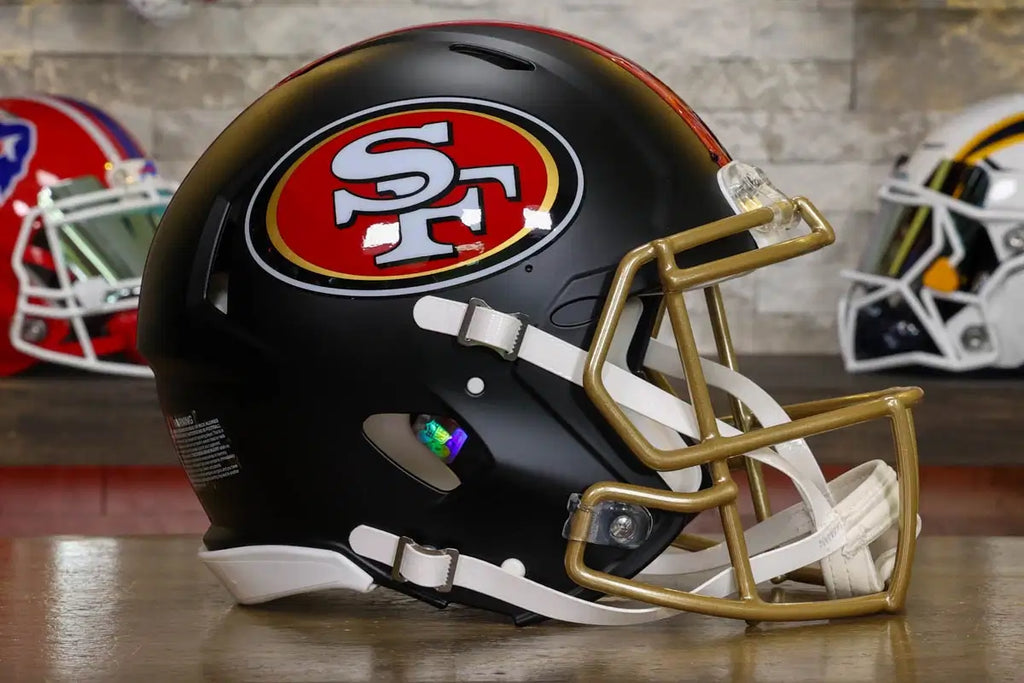 San Francisco 49ers Riddell Speed Authentic Helmet San Francisco 49ers Riddell Speed Authentic Helmet