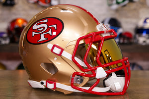 San Francisco 49ers Riddell Speed Authentic Helmet - GG Edition 00263