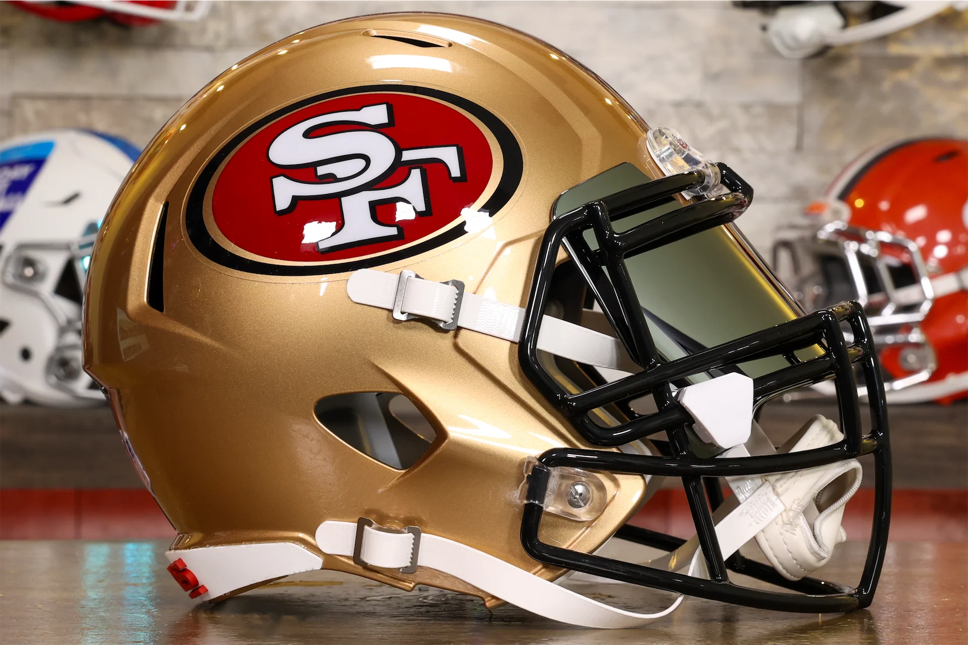San Francisco 49ers Riddell Speed Display Helmet