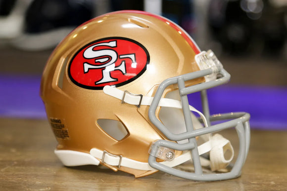 authentic 1964 football helmet San Francisco 49ers Riddell Speed Mini Helmet