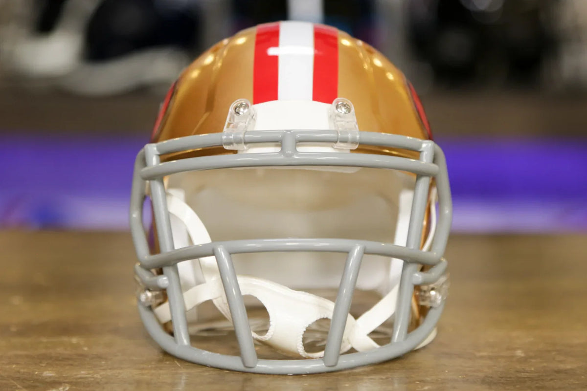 Riddell Speed Mini Casque Salute San Francisco 49ers Riddell Speed Mini Casque Salute San Francisco 49ers