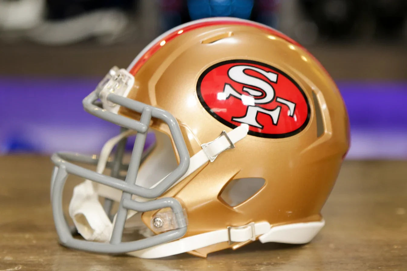 サンフランシスコ 49ers リデル スピード ミニ ヘルメット - 1964-1995