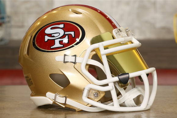 San Francisco 49ers Riddell Speed Mini Helmet San Francisco 49ers Riddell Speed Mini Helmet