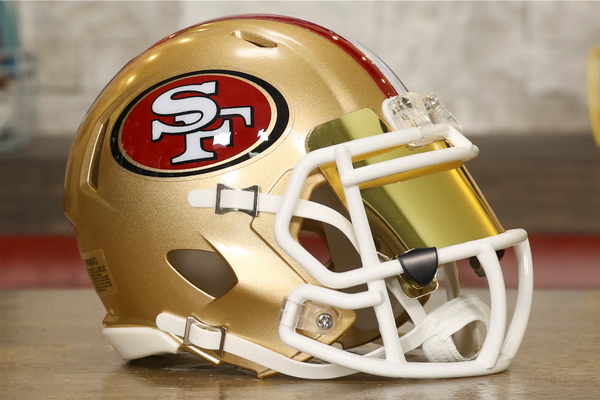San Francisco 49ers Riddell Speed Mini Helmet San Francisco 49ers Riddell Speed Mini Helmet