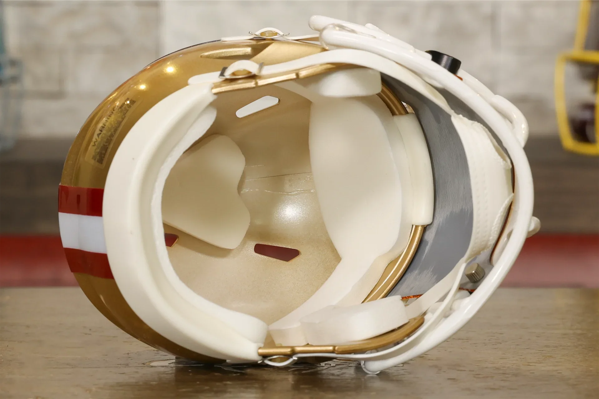 サンフランシスコ 49ers リデル スピード ミニヘルメット - GG サンフランシスコ 49ers リデル スピード ミニヘルメット - GG