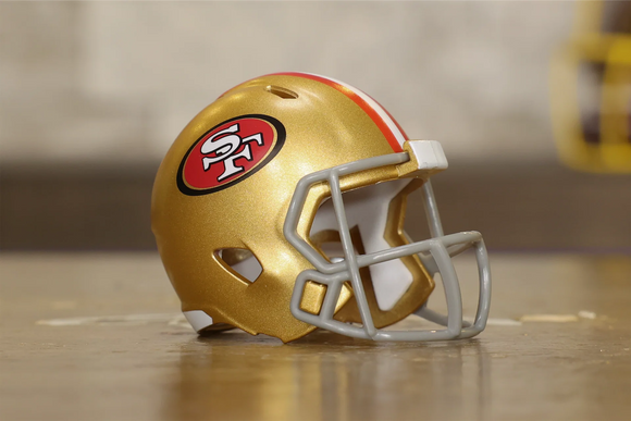 San Francisco 49ers Riddell Speed Pocket Pro – Green Gridiron, Inc. San Francisco 49ers Riddell Speed Pocket Pro – Green Gridiron, Inc.