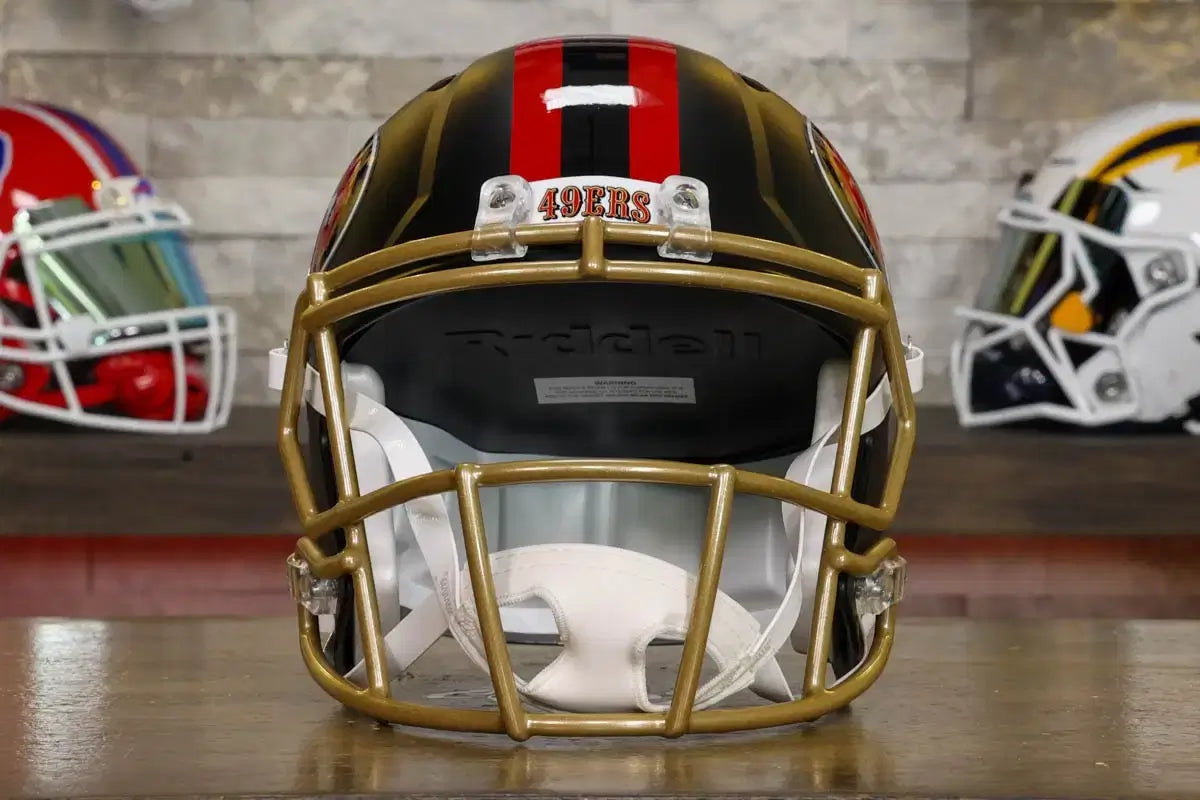 San Francisco 49ers Riddell Speed Display Helmet