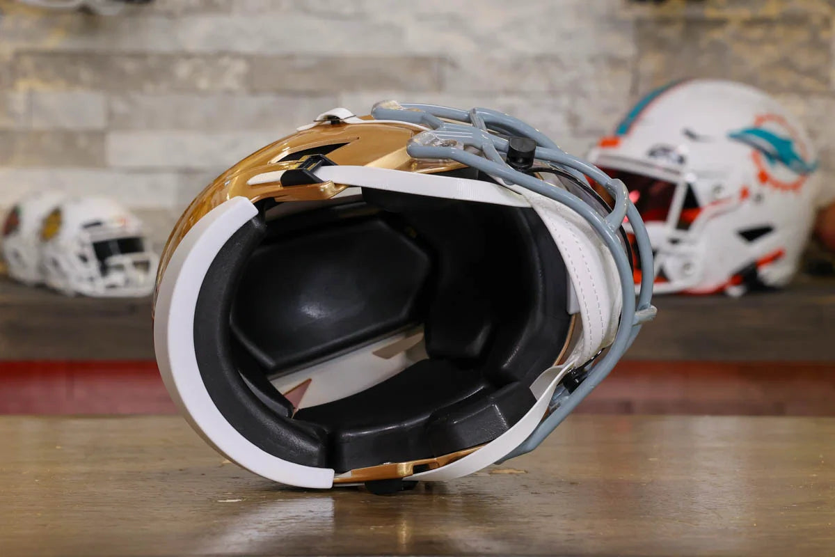 San Francisco 49ers Riddell SpeedFlex Mid-Size Helmet – Green Gridiron, Inc San Francisco 49ers Riddell SpeedFlex Mid-Size Helmet – Green Gridiron, Inc