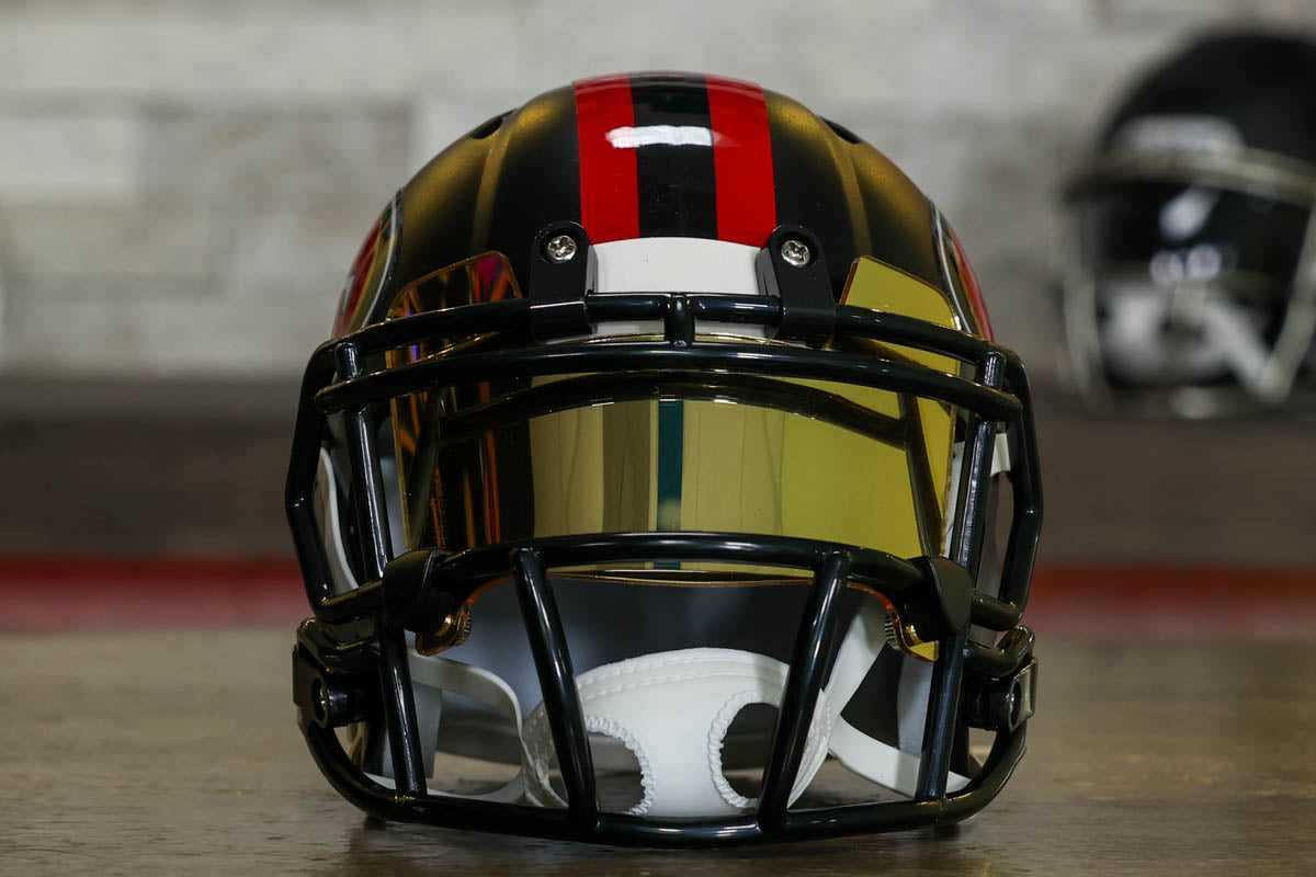 San Francisco 49ers Riddell Speed Mini Helmet - Rivalries GG