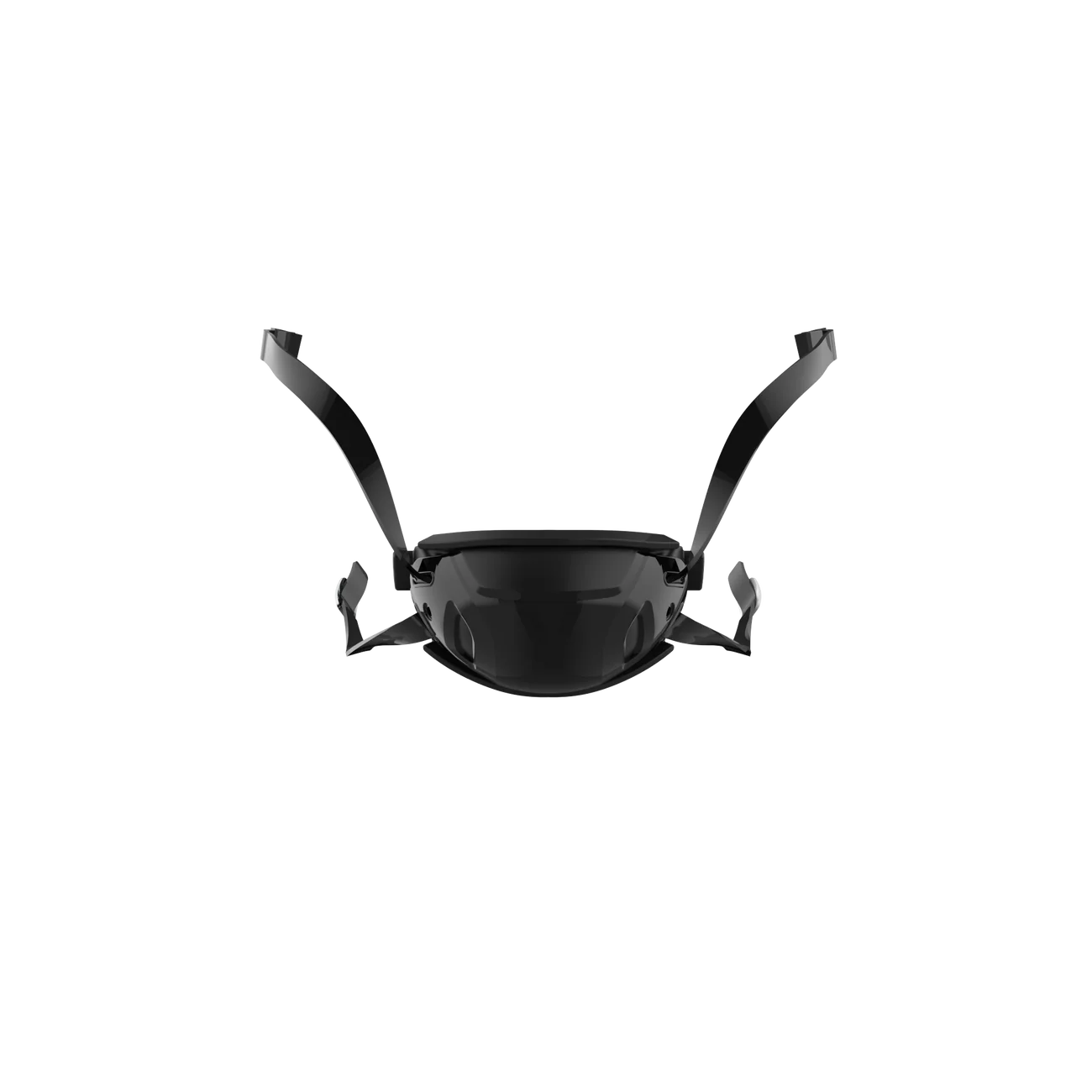 Schutt Fusion Elite Black Chinstrap