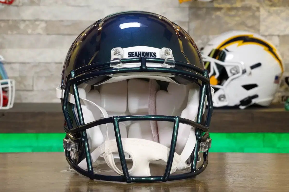 football helmet 2017 seahawks glass Seattle Seahawks Riddell Speed Authentic Helmet