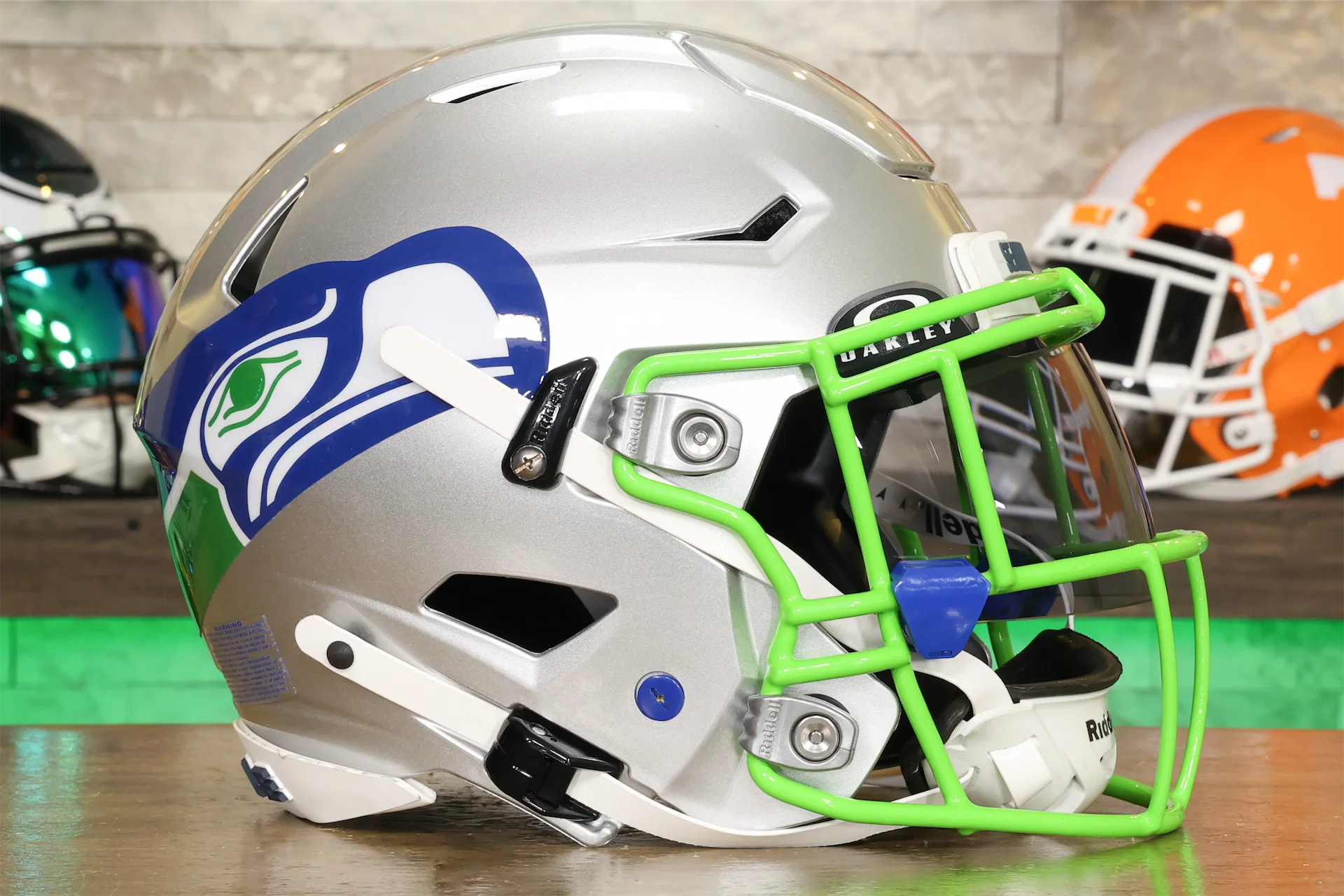 NFL Riddell ヘルメット シーホークス Speed - フットボール シアトル 