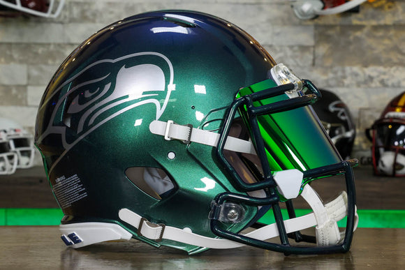 football helmet 2017 seahawks glass Seattle Seahawks Riddell Speed Authentic Helmet