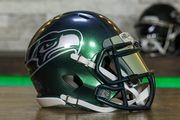 Seattle Seahawks Riddell Speed Mini Helmet - Rivalries GG Edition