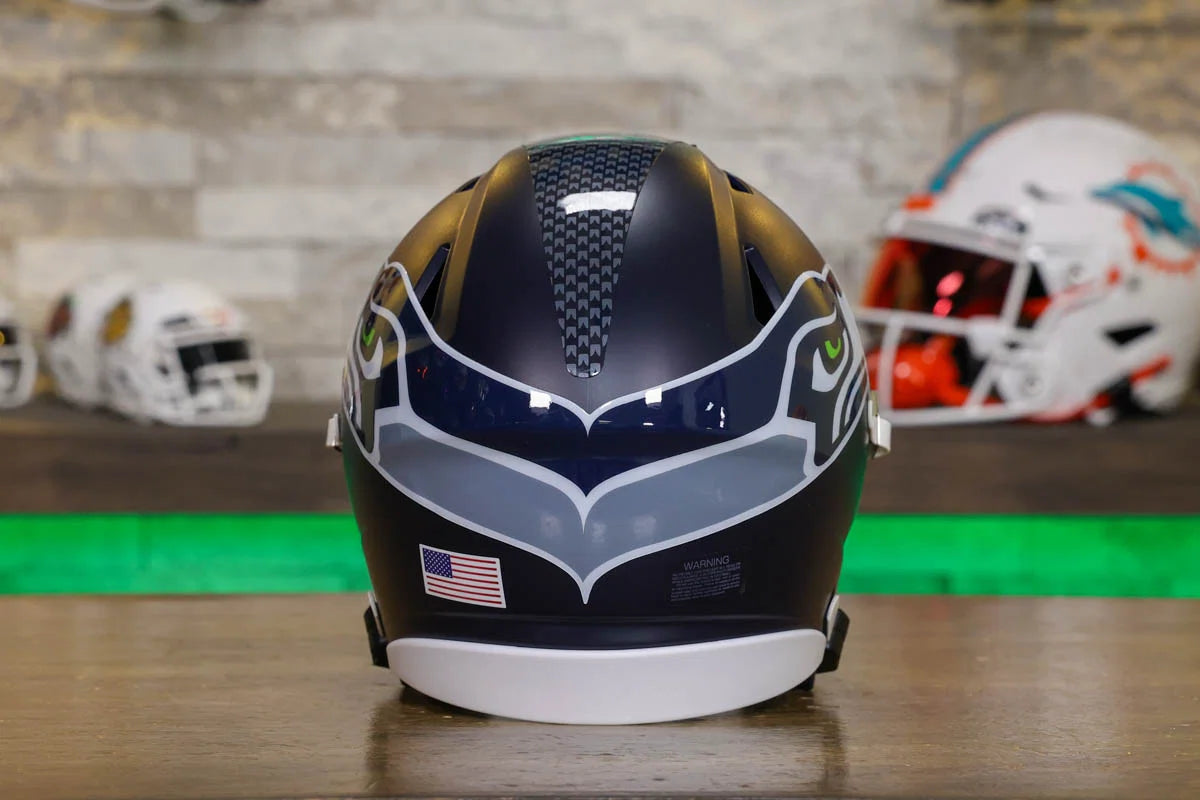 bike helmet seattle Seattle Seahawks Riddell SpeedFlex Mid-Size Helmet – Green Gridiron, Inc