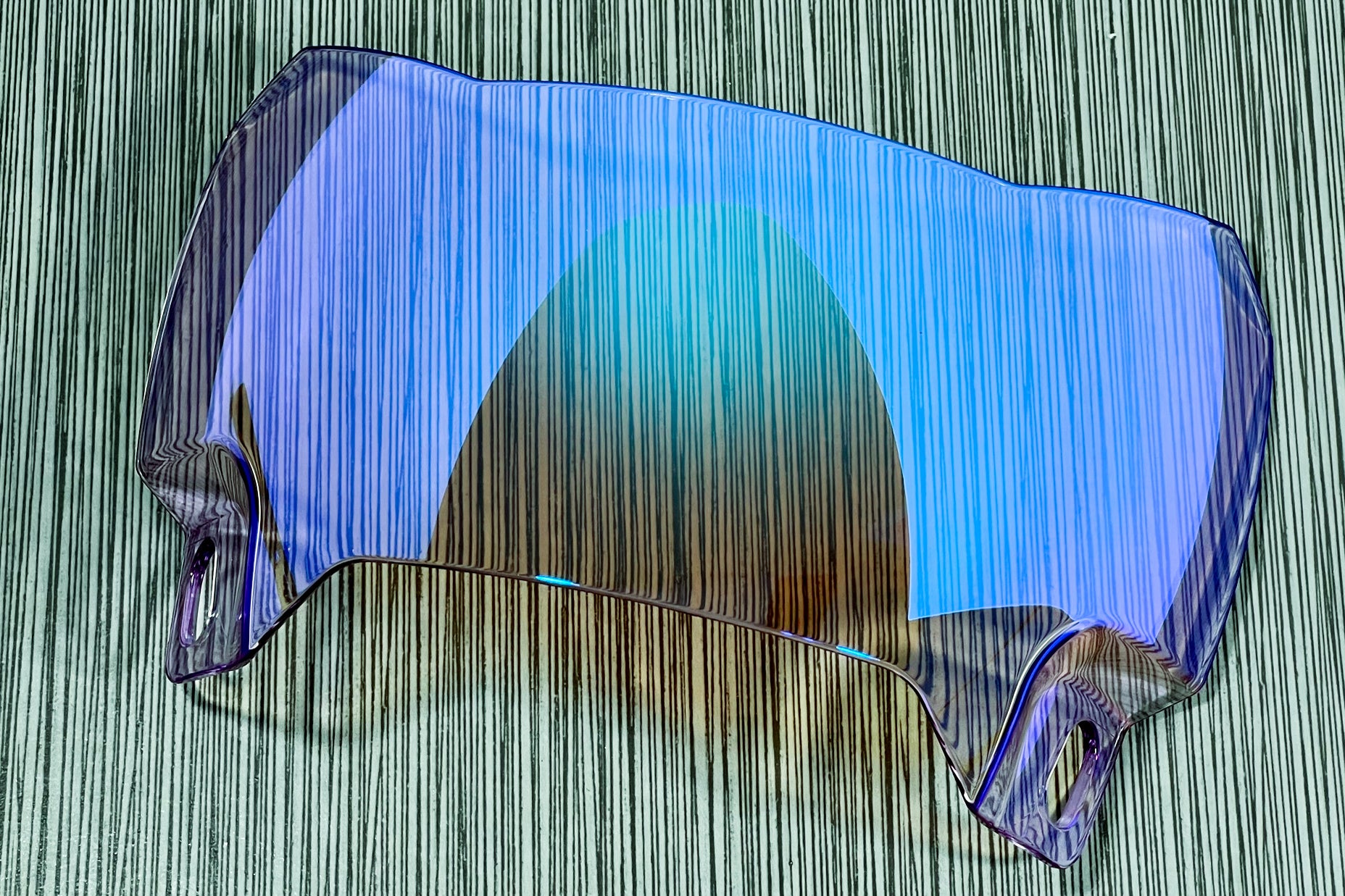 SHOC Zero G Plus Visor - Glacier Spectrum – Green Gridiron, Inc.