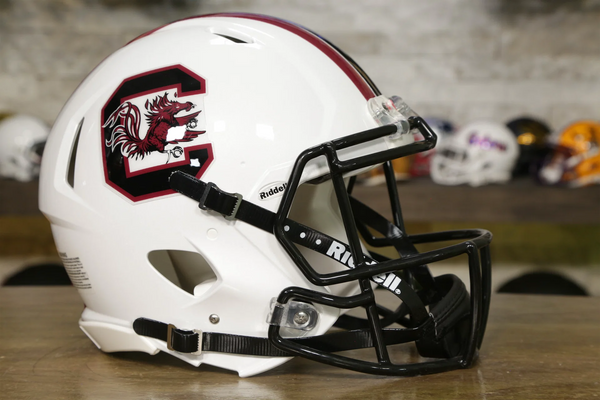 1987 south carolina football helmet GAMECOCKS WHITE BLOCK C MINI The perfect collectible or gift George Rogers South Carolina Gamecock
