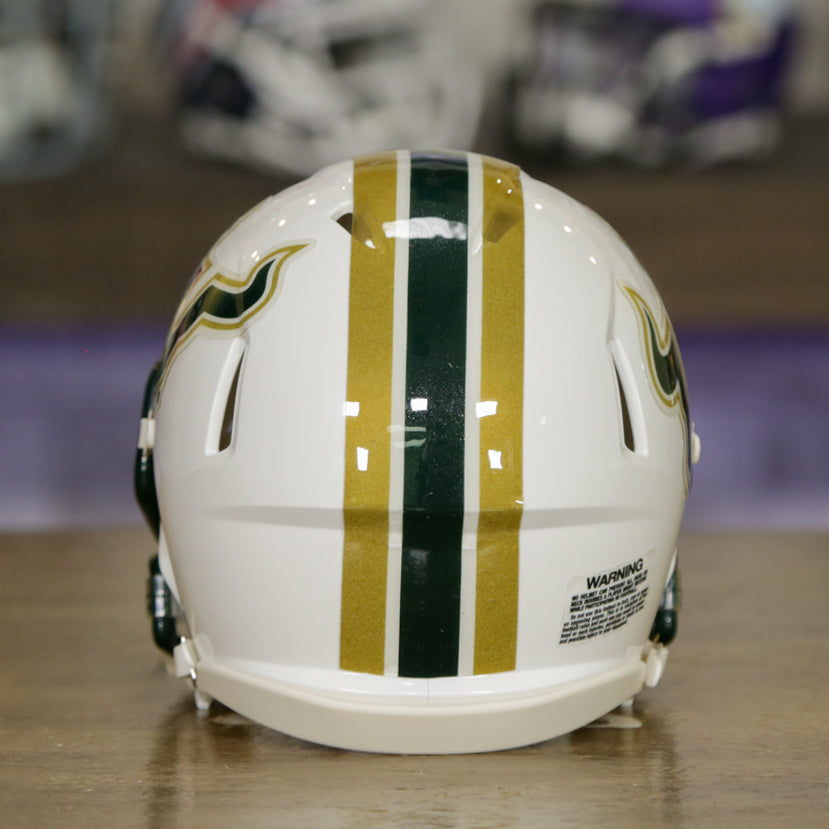 Riddell NCAA South Florida Bulls Speed Mini Casque, Doré Riddell NCAA South Florida Bulls Speed Mini Casque, Doré