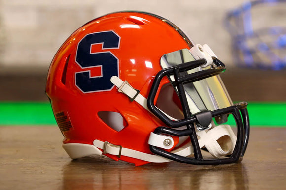 Syracuse Orange Riddell Speed Mini Helmet - GG Edition – Green