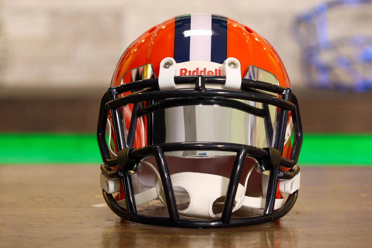 Syracuse Orange Riddell Speed Mini Helmet - GG Edition – Green
