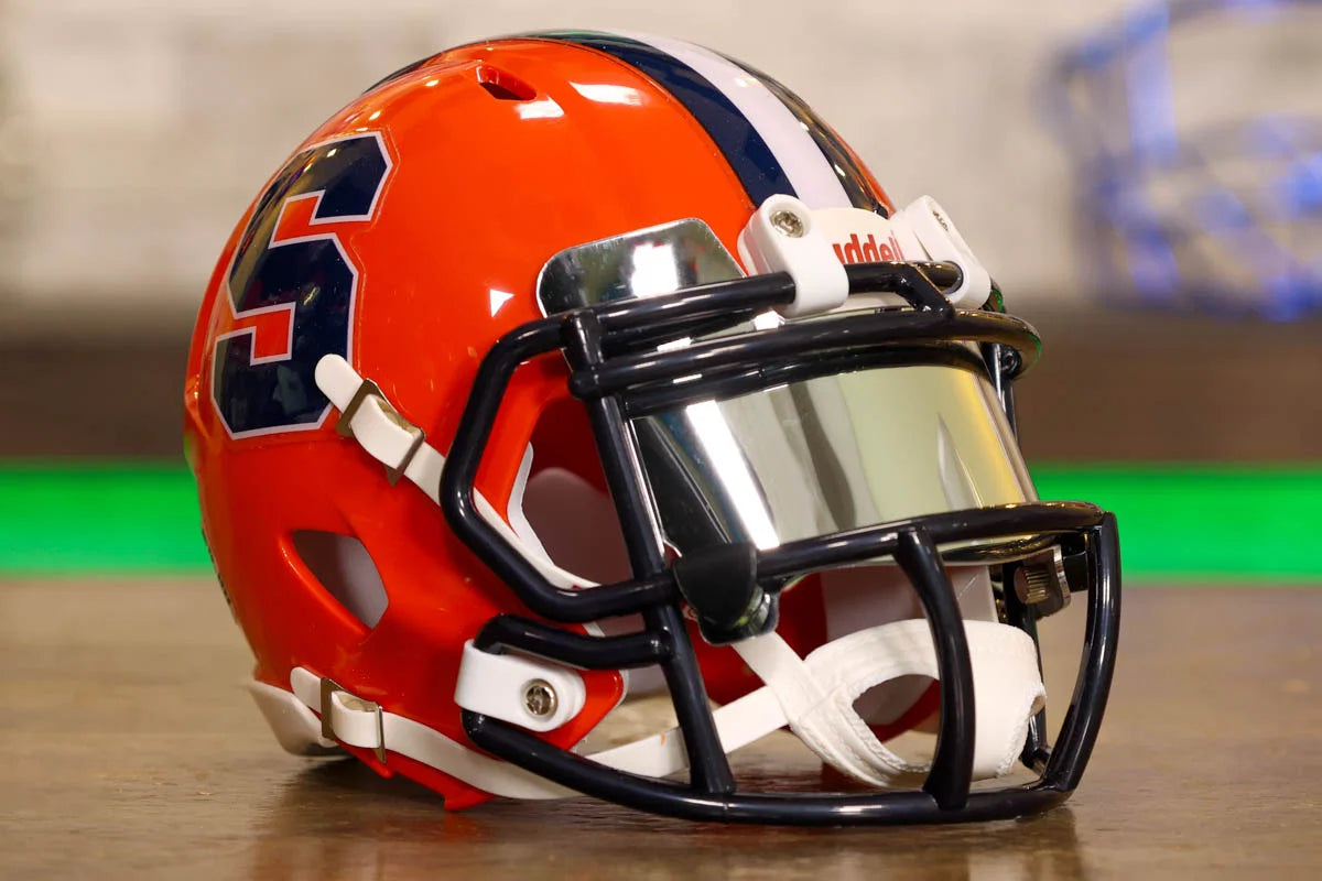 Syracuse Orange Riddell Speed Mini Helmet