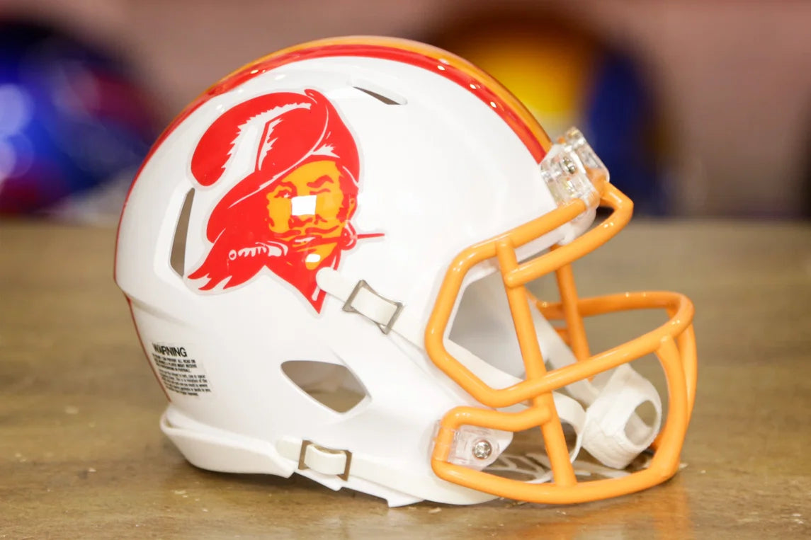 Tampa Bay Buccaneers Riddell Speed Mini Helmet 1976-1996 Throwback