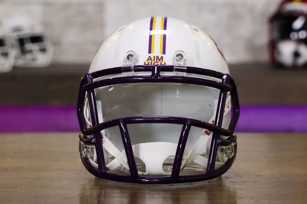 dr topoleski football helmets Tennessee Tech Golden Eagles Speed Mini Helmet
