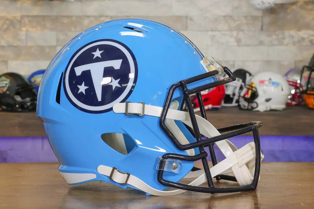 Tennessee Titans Riddell Speed Display Helmet - Rivalries