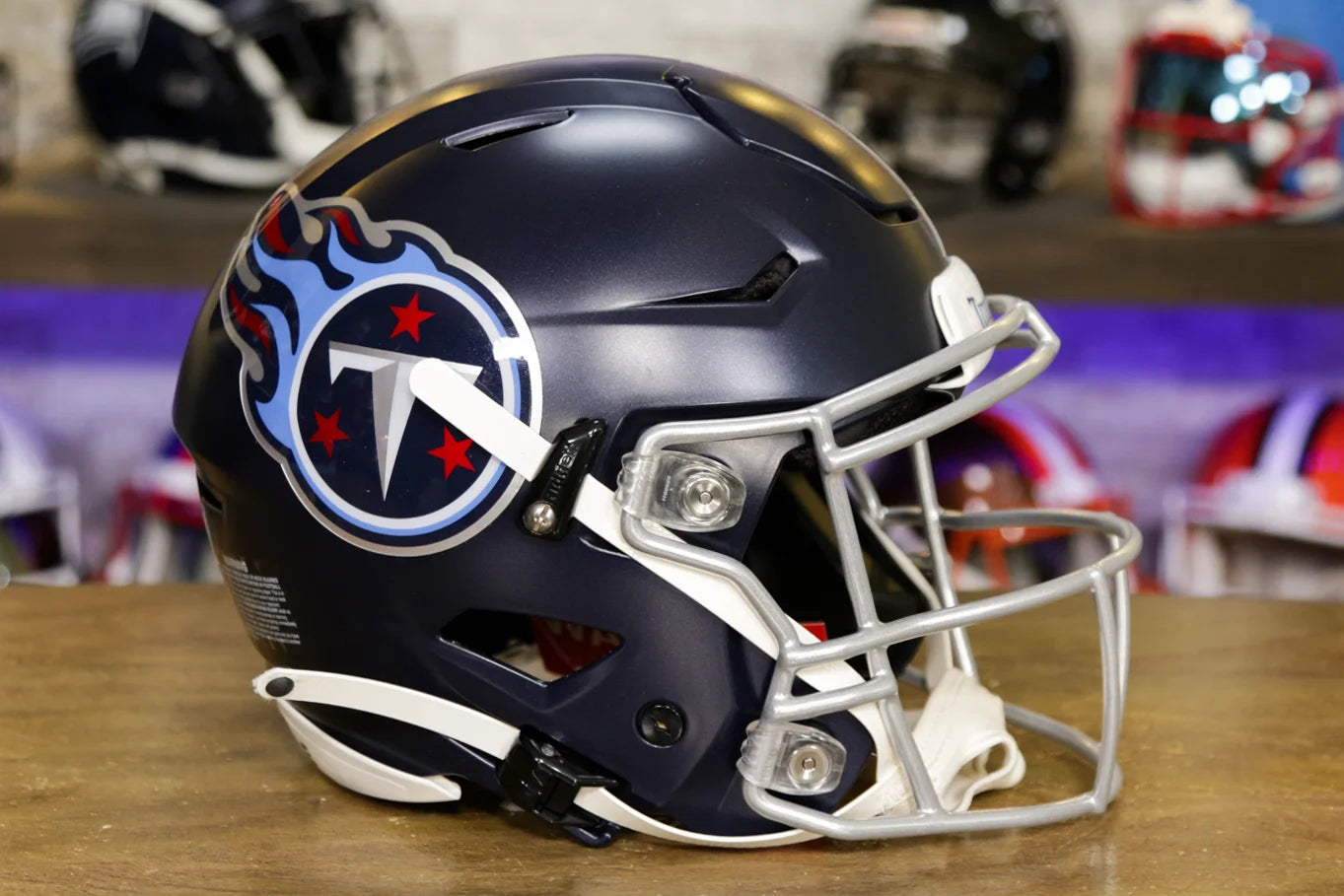 Tennessee Titans Riddell SpeedFlex Helmet Tennessee Titans Riddell SpeedFlex Helmet