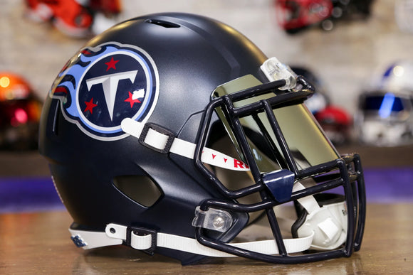 Tennessee Titans Riddell Speed Display Helmet - GG Edition 00284 Green Gridiron, Inc. Tennessee Titans Riddell Speed Display Helmet - GG Edition 00284 Green Gridiron, Inc.