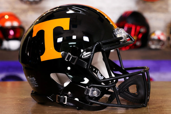dark knight football helmet Army Black Knights Skull and Crossbones Black Revolution Speed Mini SP face mask Tennessee Volunteers Riddell Speed Authentic