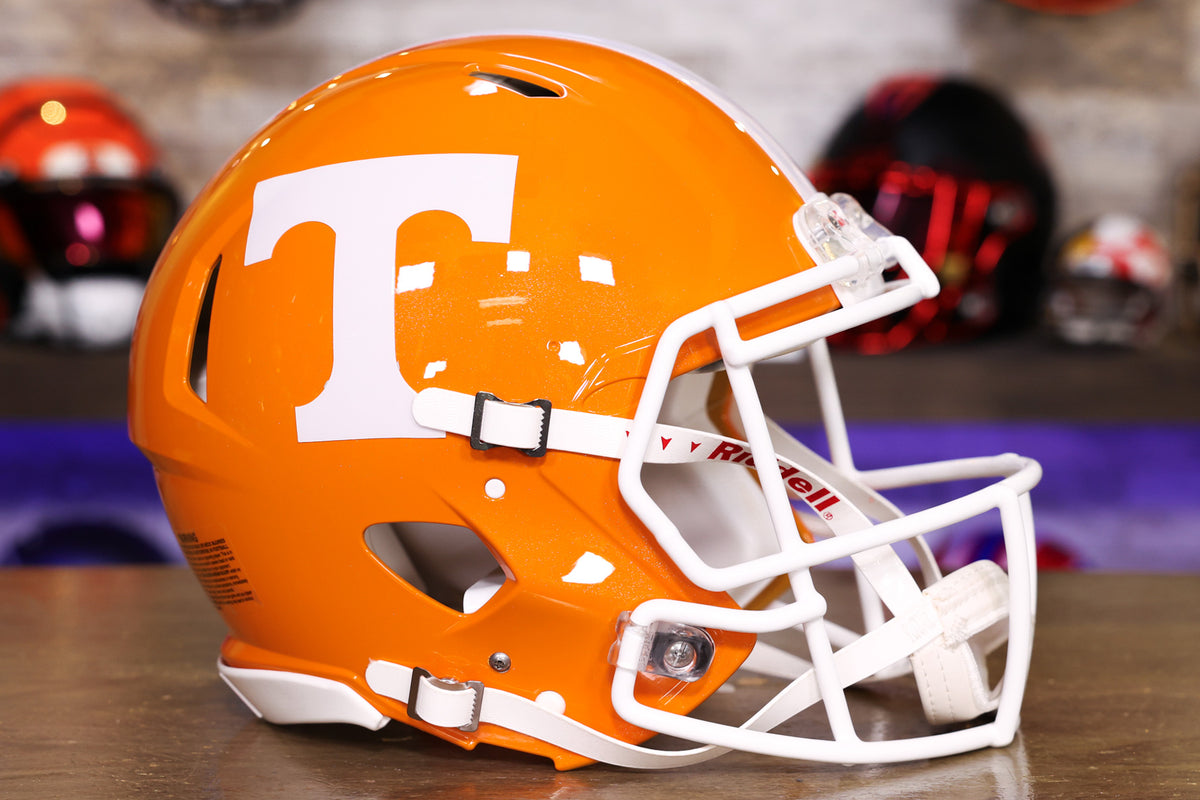 Riddell Speed Mini Helmet Riddell Tennessee Volunteers Helmet - Orange Revolution Speed Style Collectible Mini Football - Foto 4