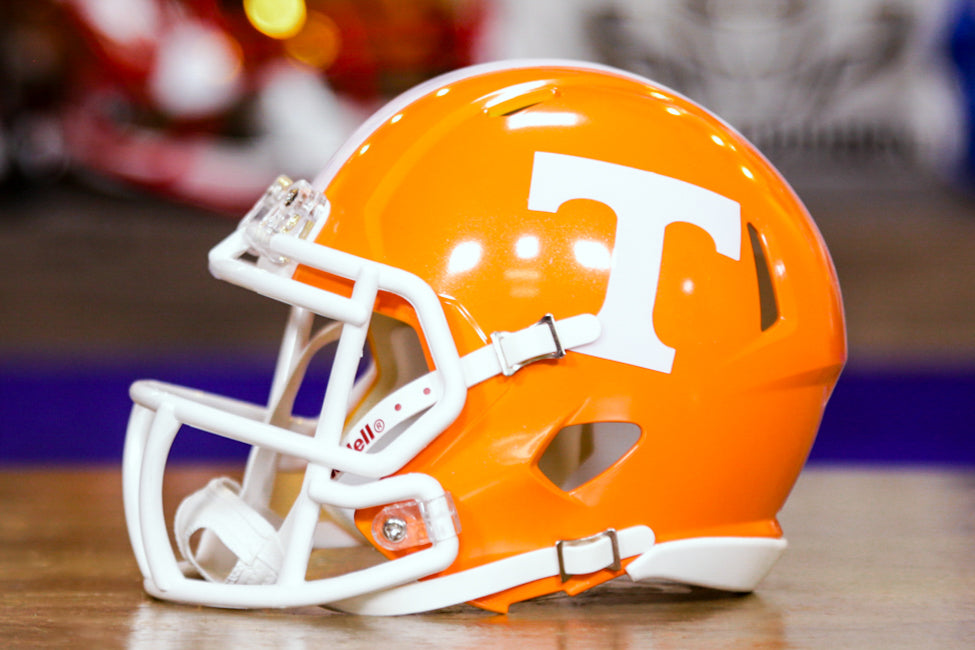 Riddell Speed Mini Helmet Riddell Tennessee Volunteers Helmet - Orange Revolution Speed Style Collectible Mini Football - Foto 2