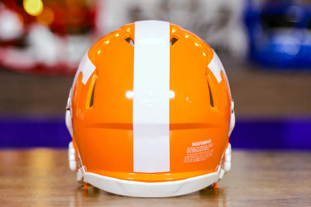 orange f7 helmet Tennessee Volunteers Riddell Speed Mini Helmet