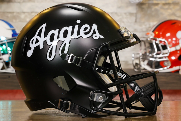 Texas A&M Aggies Riddell Speed Display Helmet - Script
